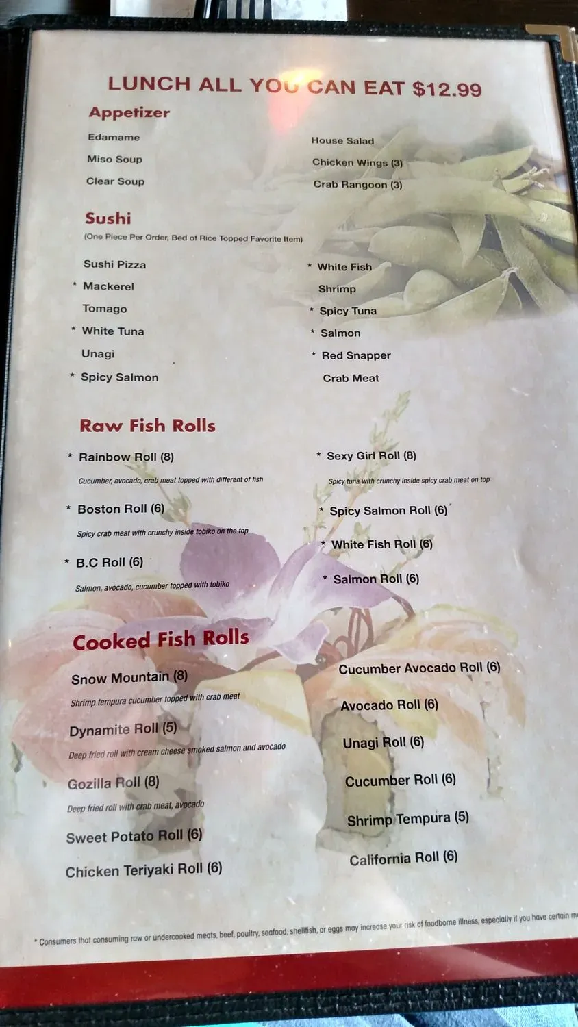 Menu 6