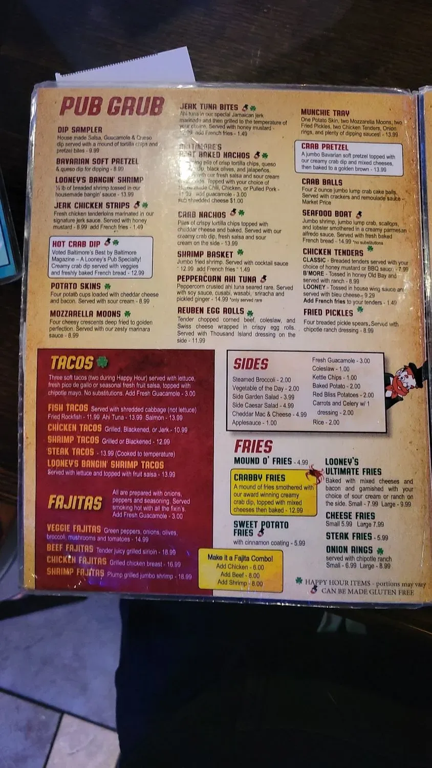 Menu 6