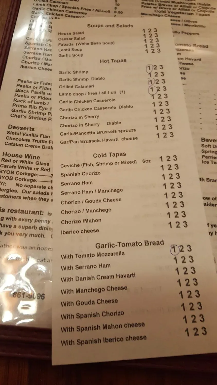 Menu 4