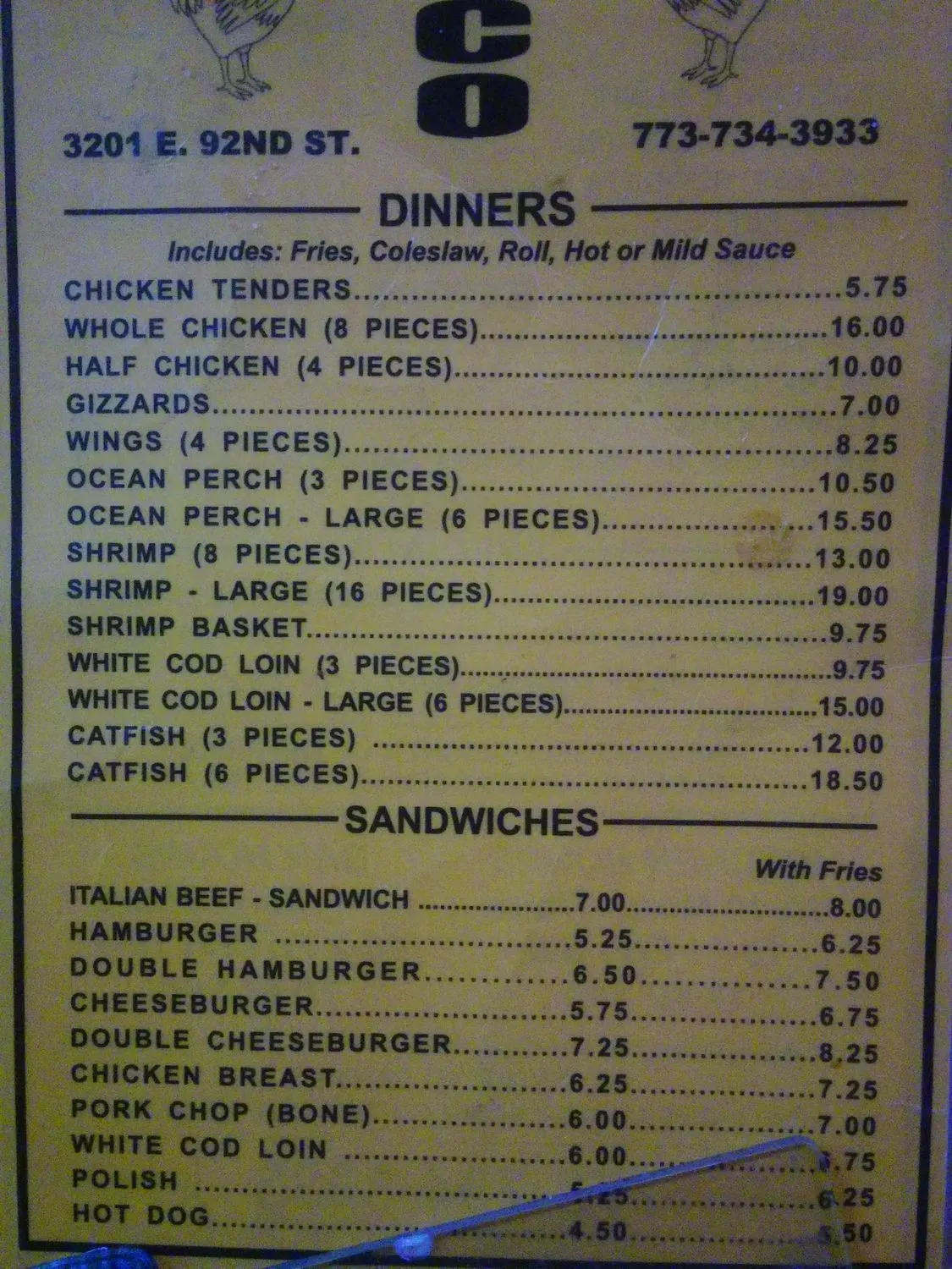 Menu 4