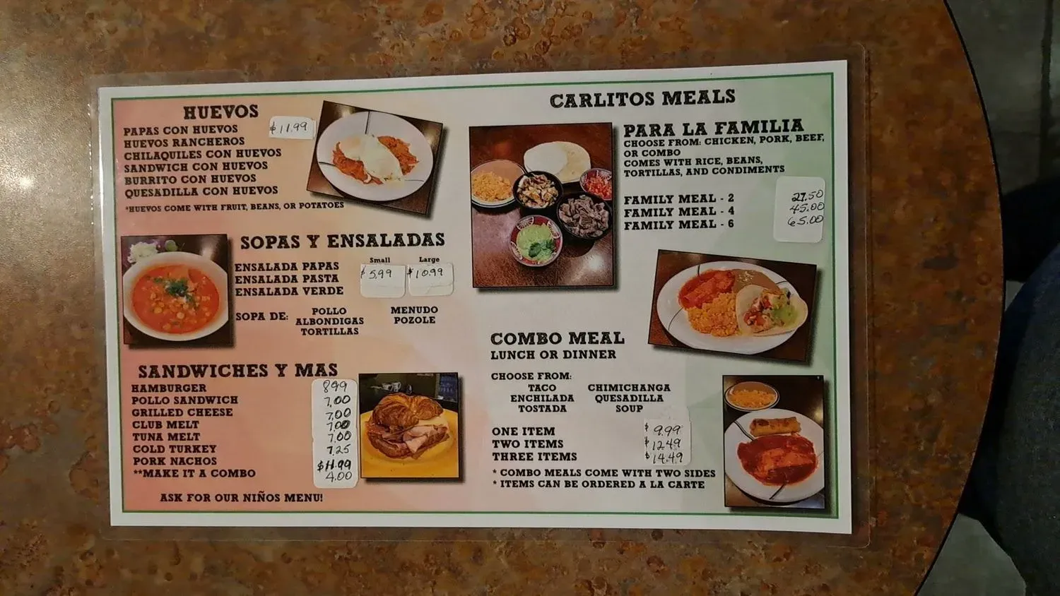 Menu 3