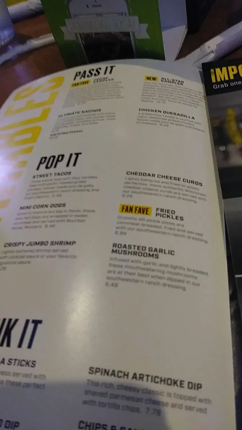 Menu 6