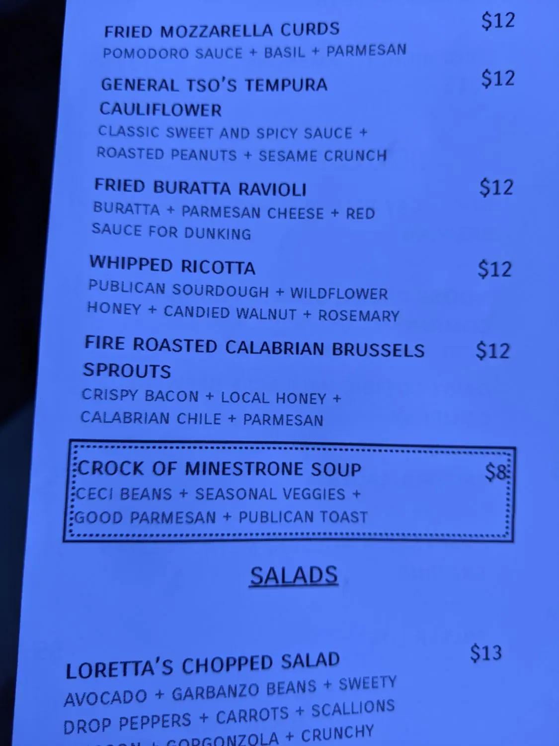 Menu 6