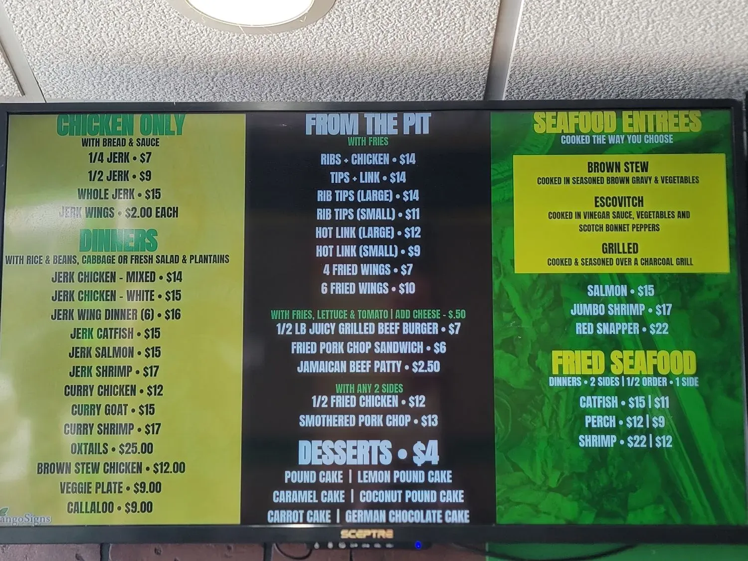 Menu 6