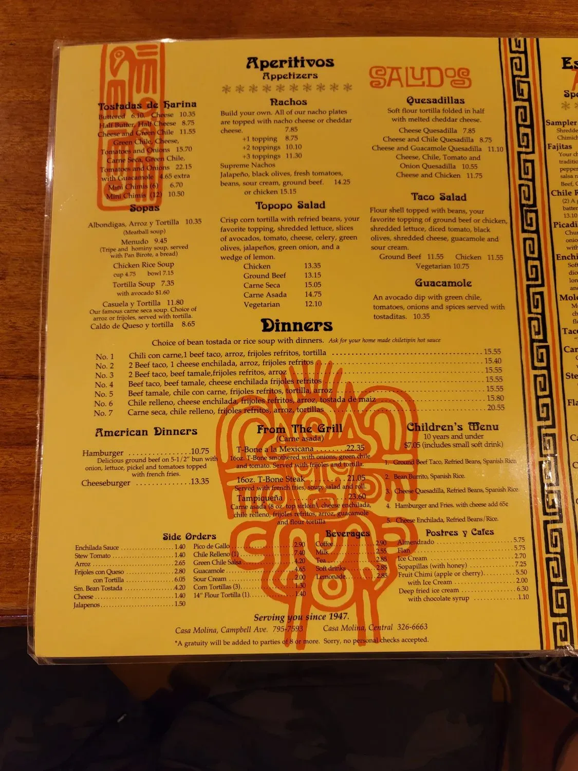 Menu 6