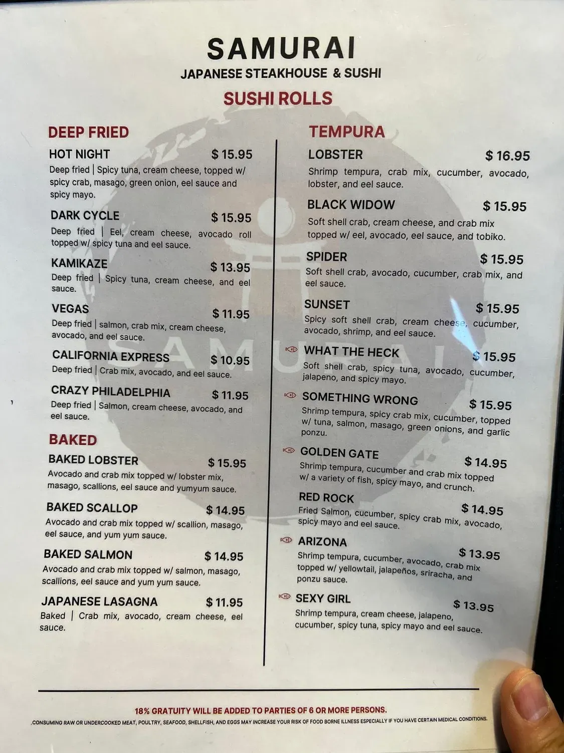 Menu 4