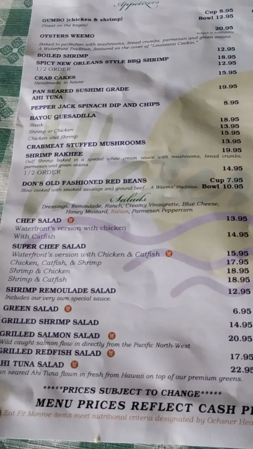 Menu 6