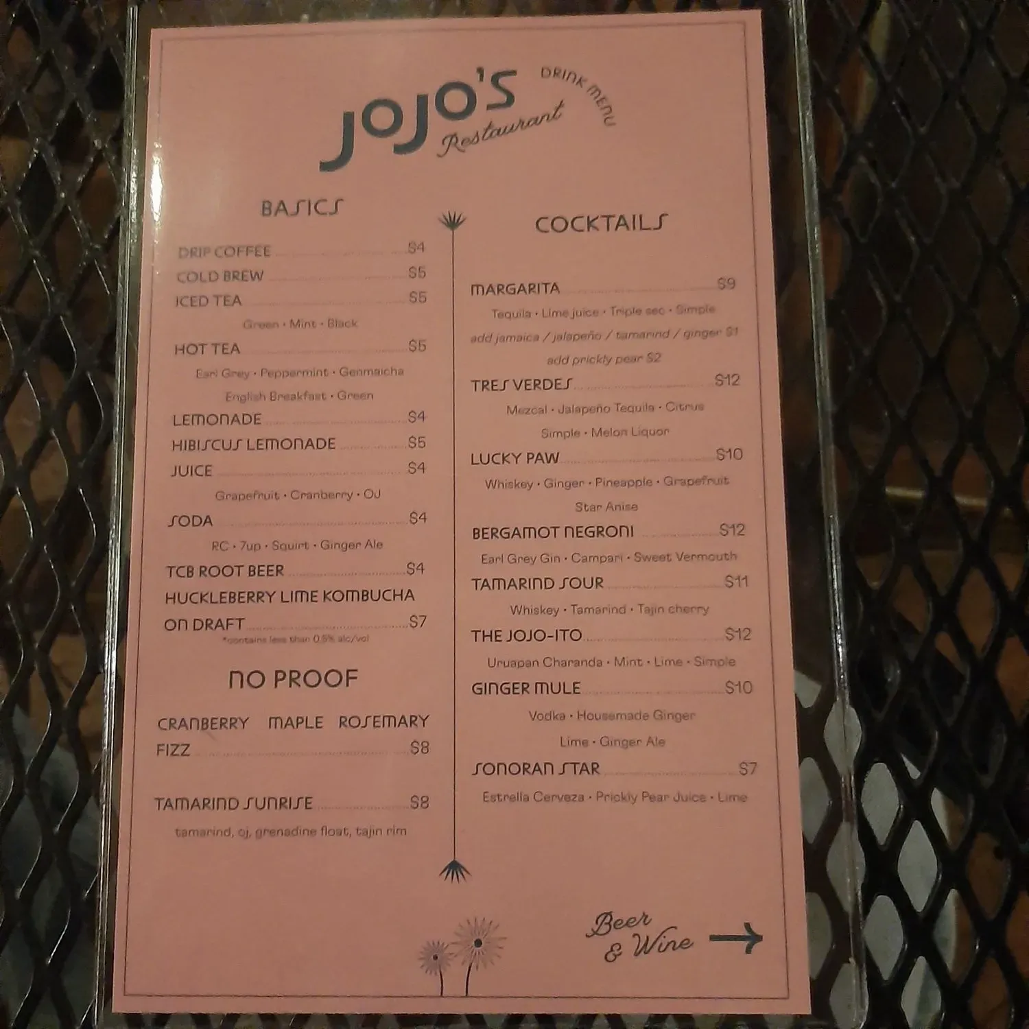 Menu 4