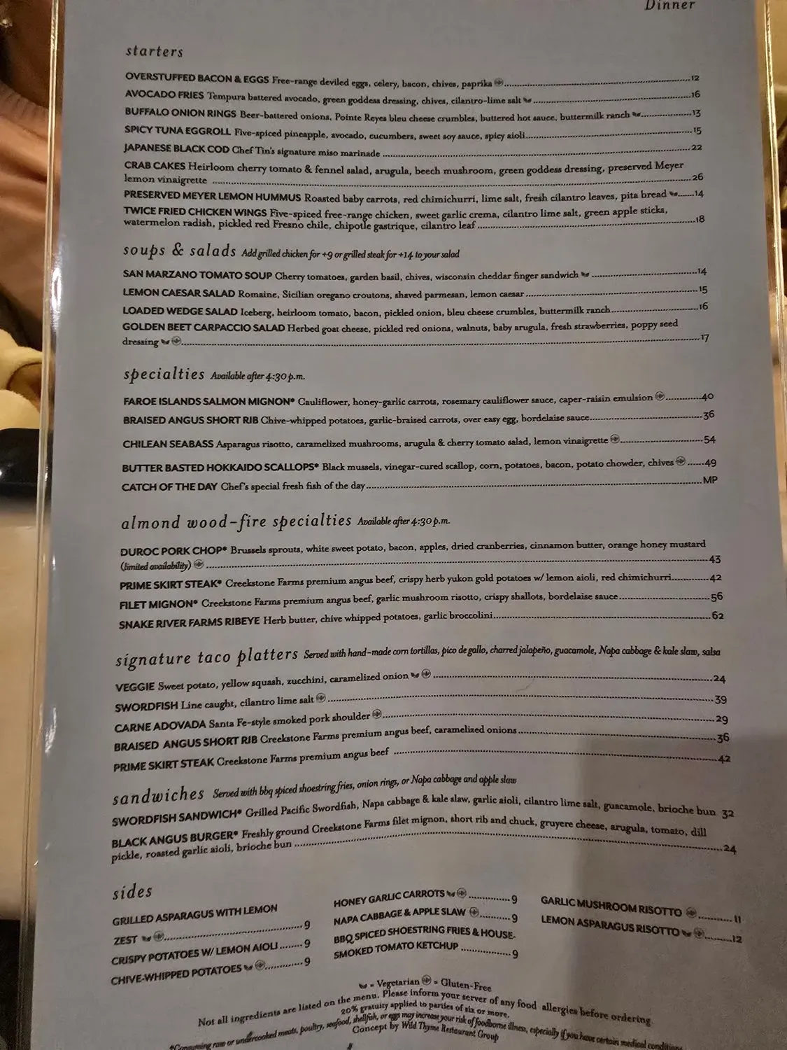 Menu 6