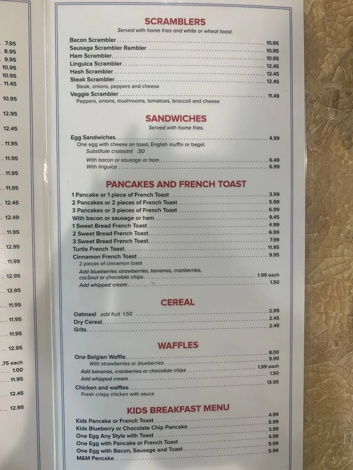 Menu 3