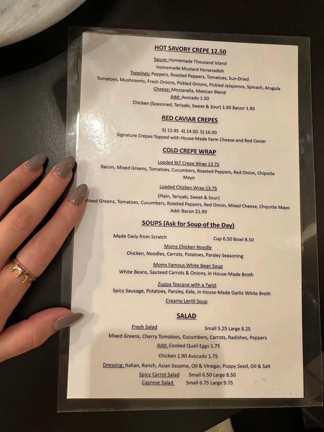 Menu 4