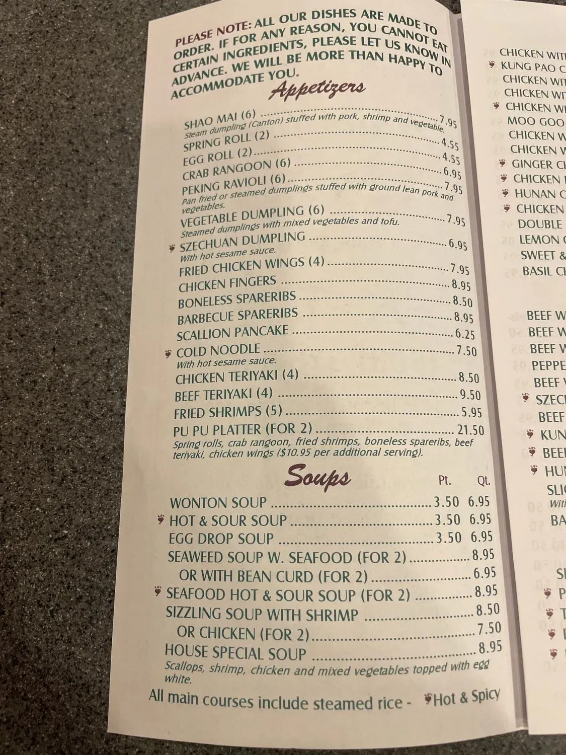 Menu 4