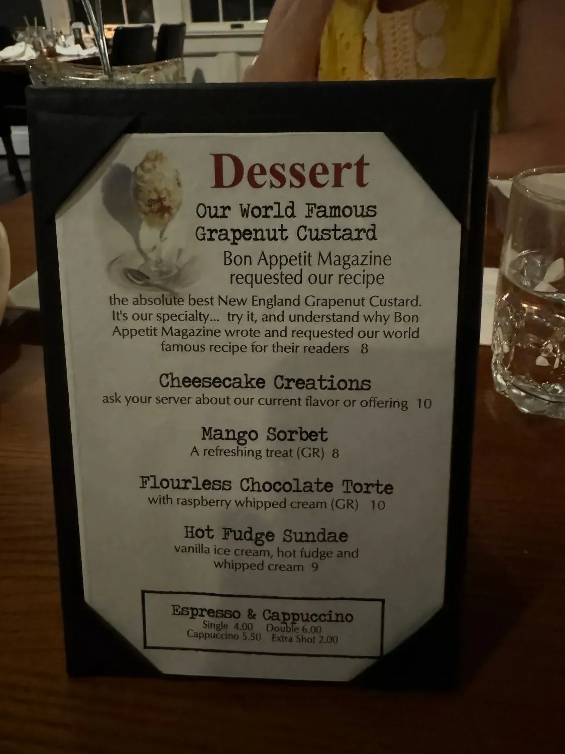 Menu 6