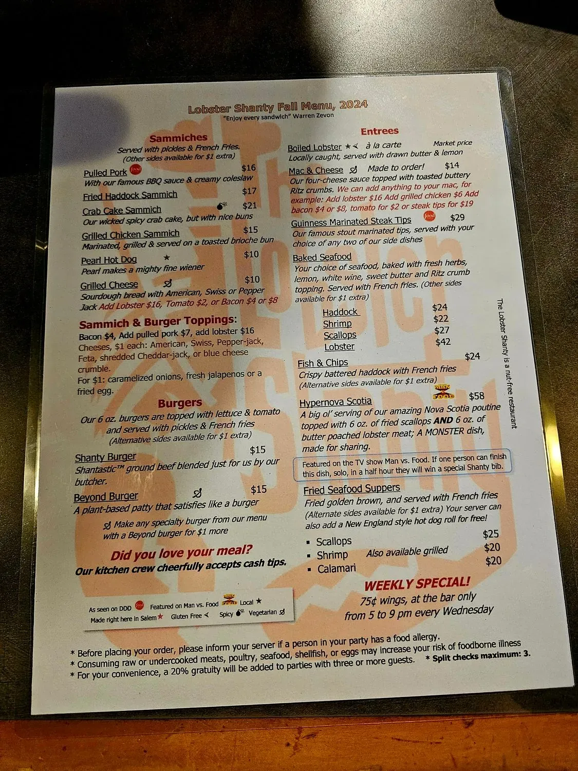 Menu 4