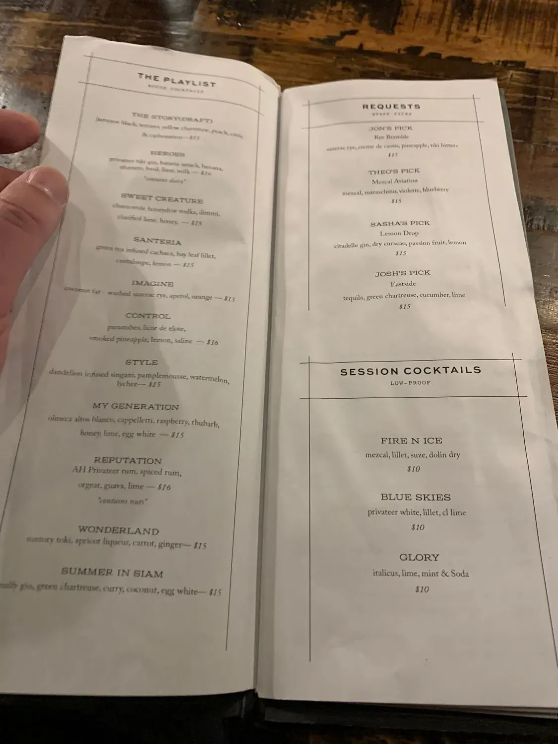 Menu 6