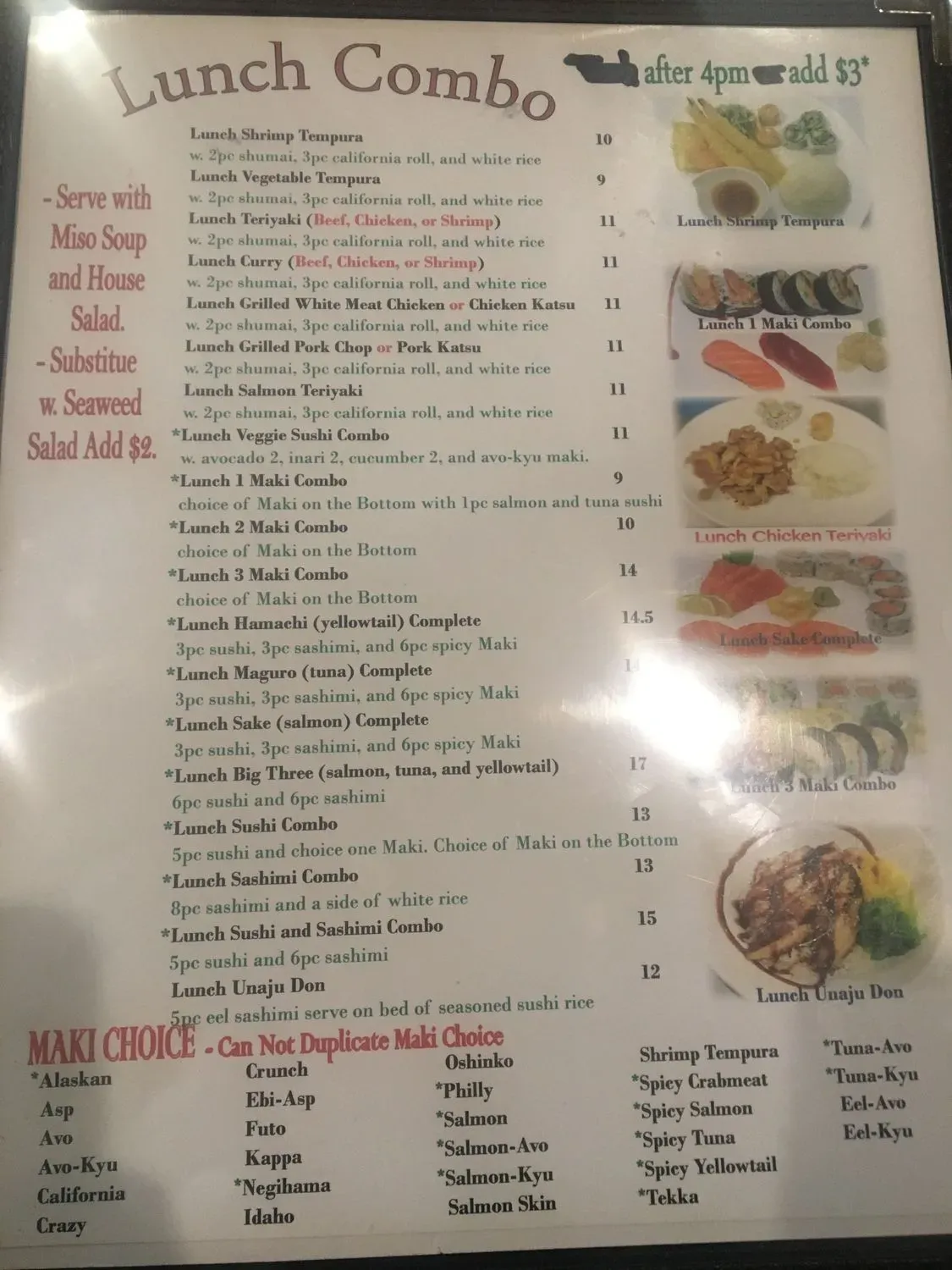 Menu 4