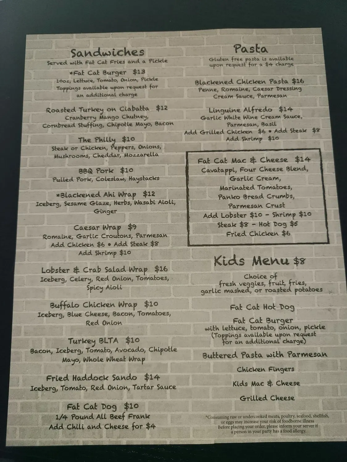 Menu 4