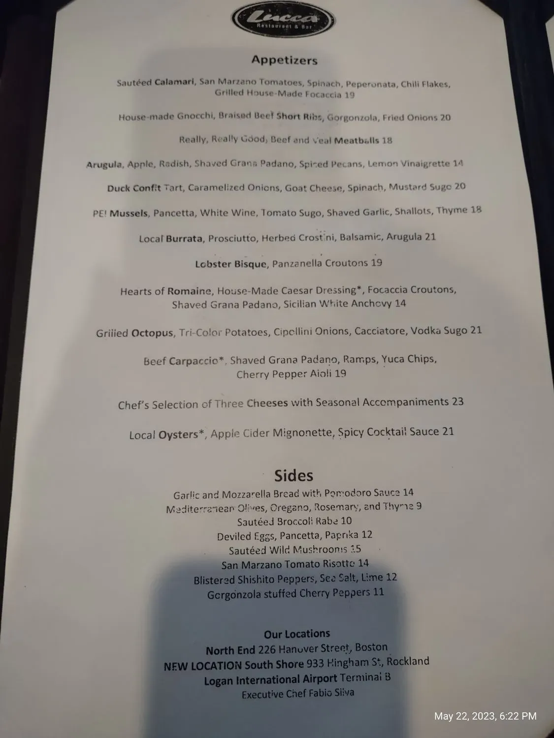 Menu 4