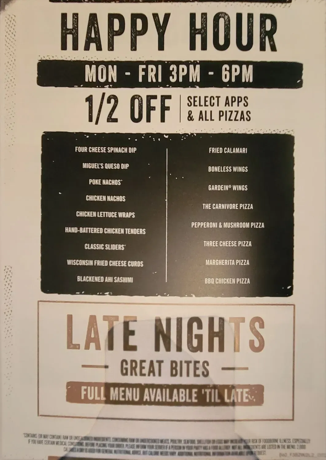 Menu 4