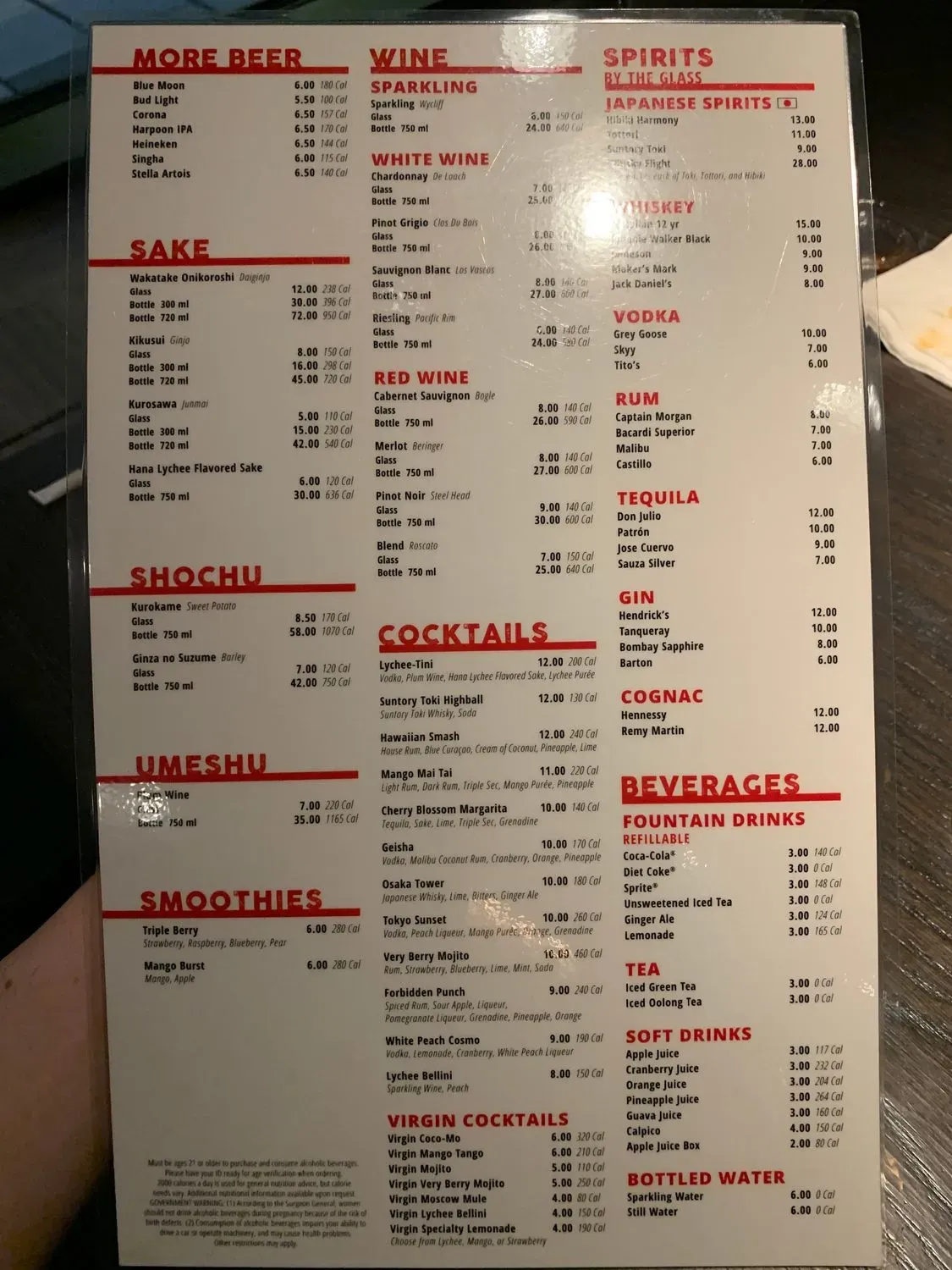 Menu 3