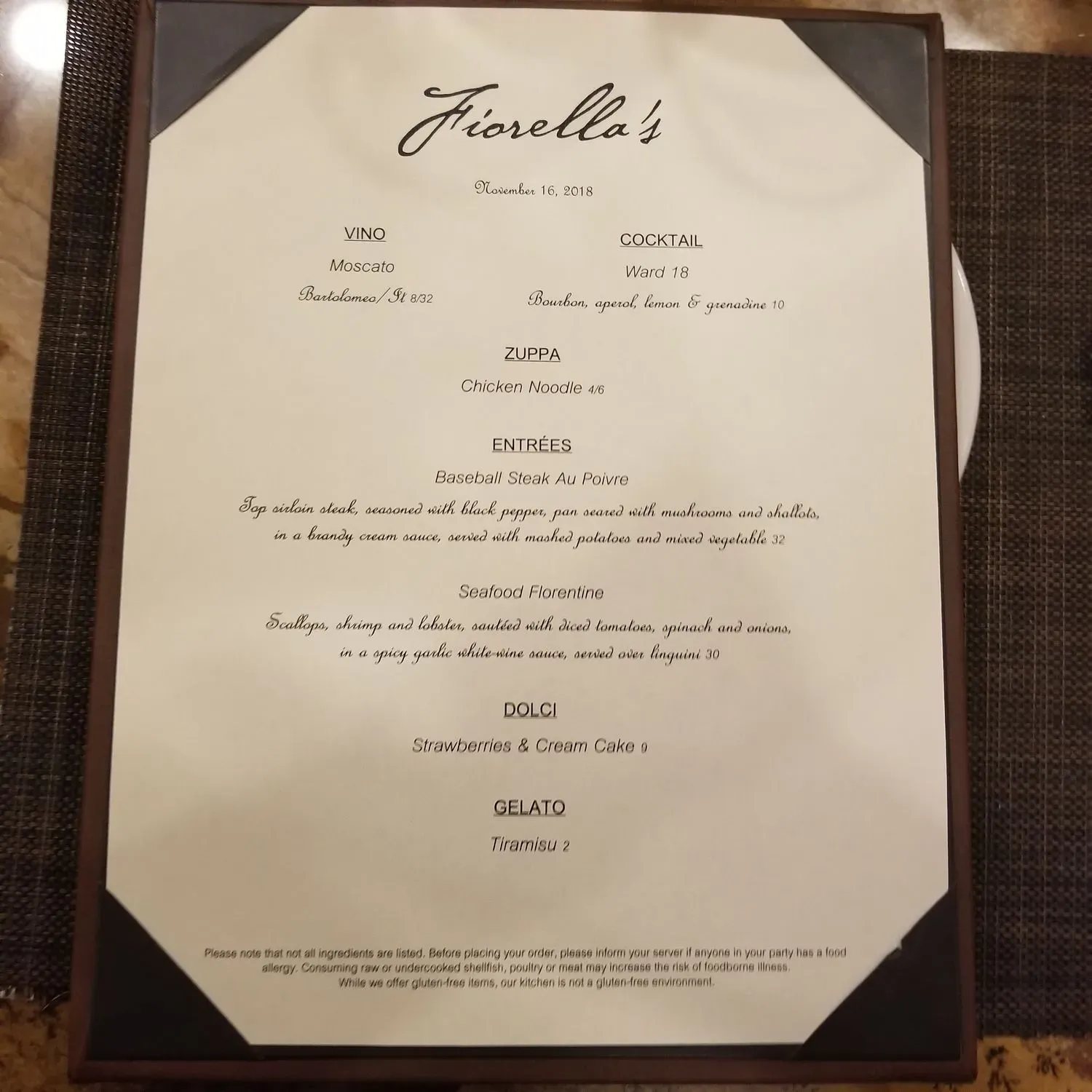 Menu 4