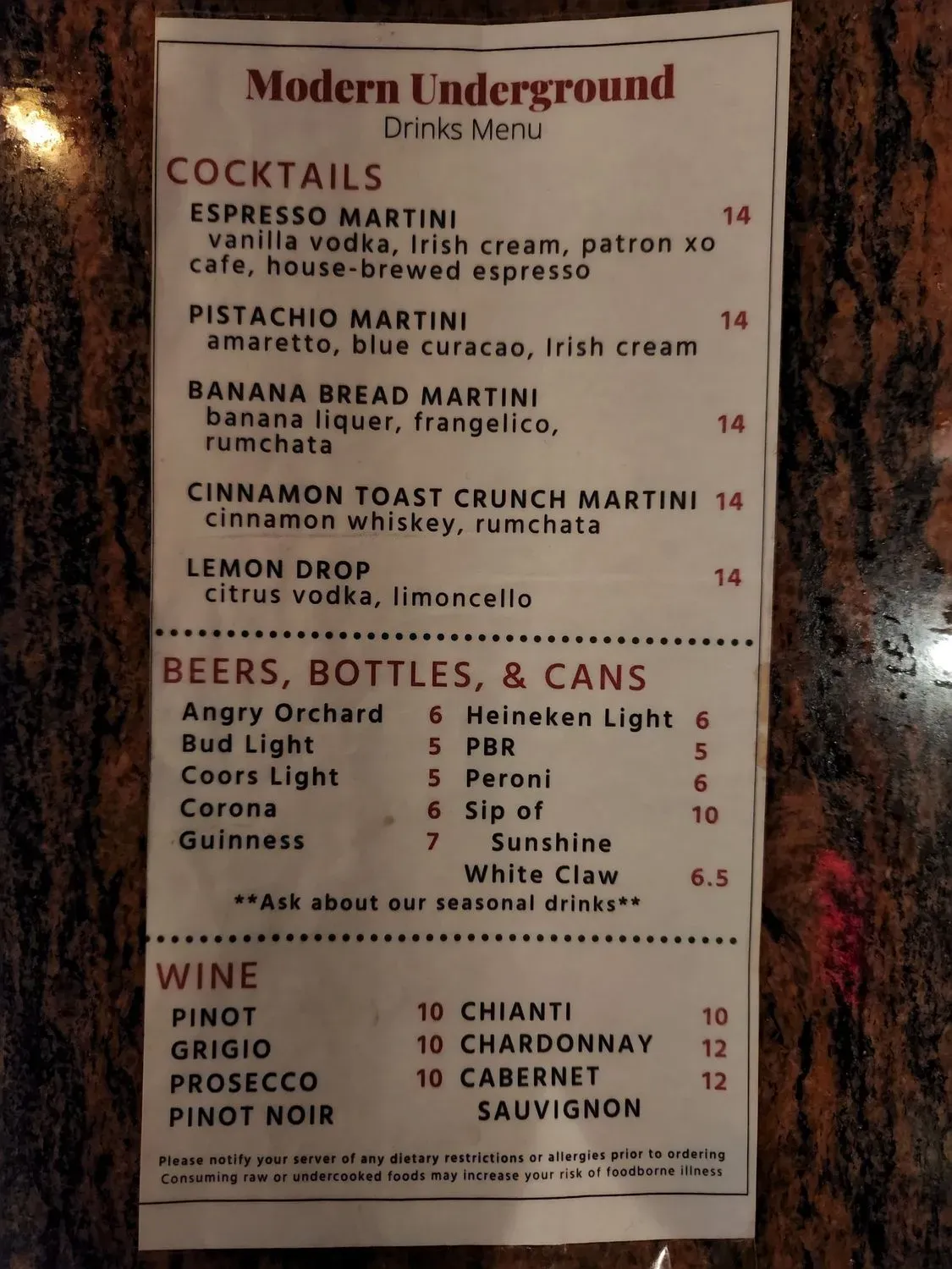 Menu 3