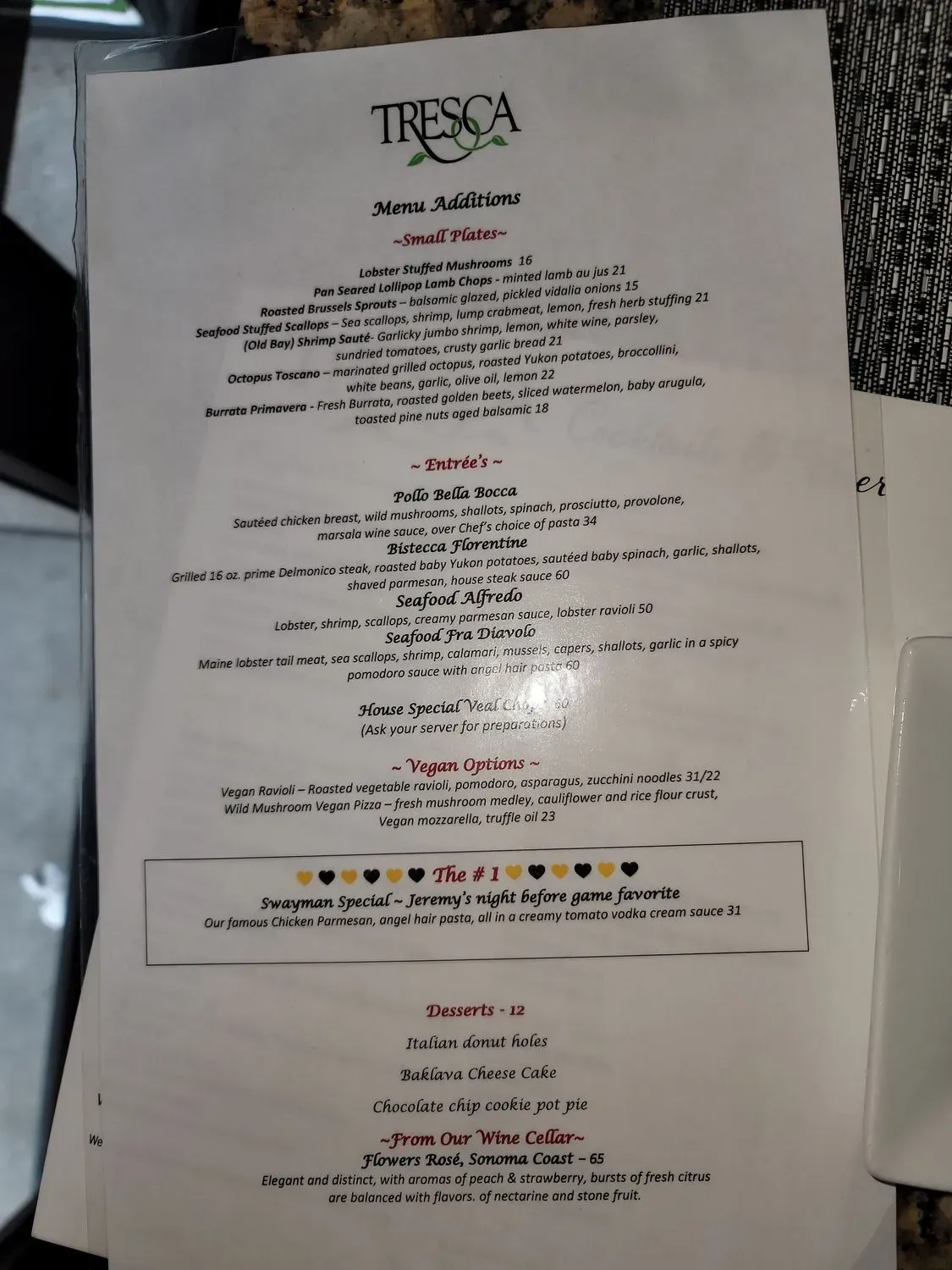 Menu 6