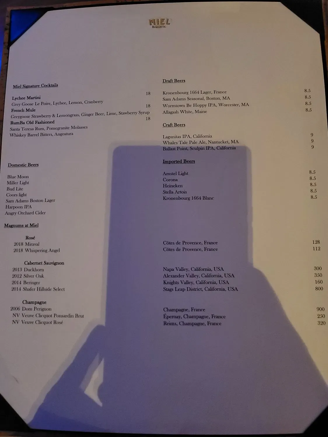 Menu 3