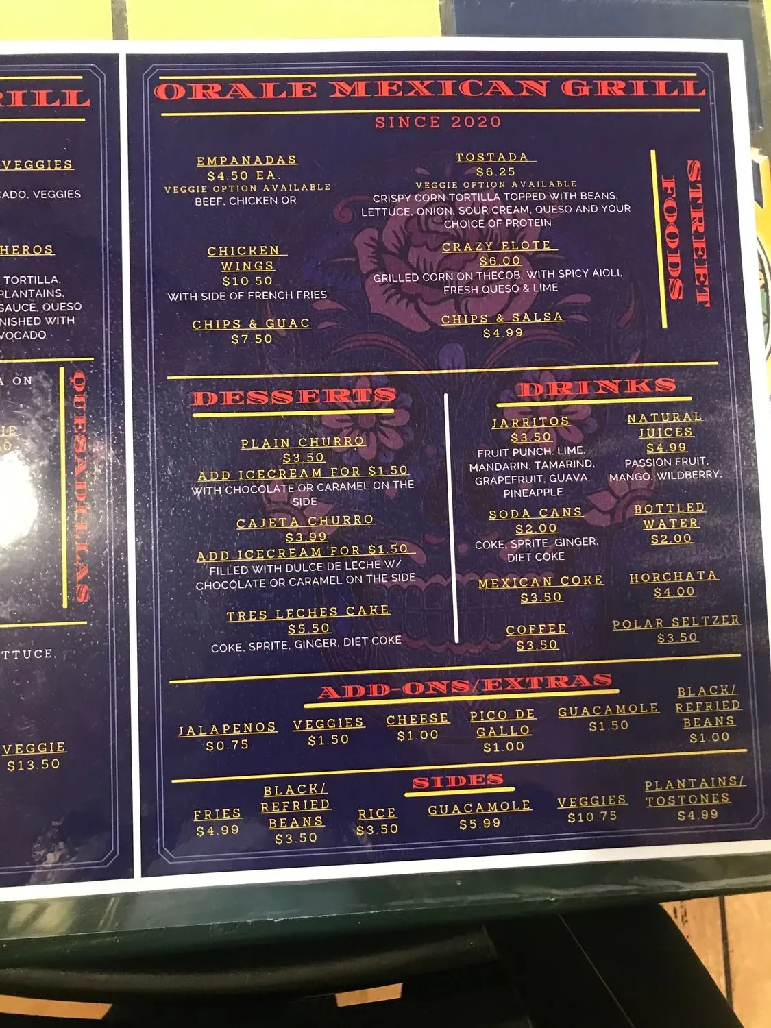 Menu 3