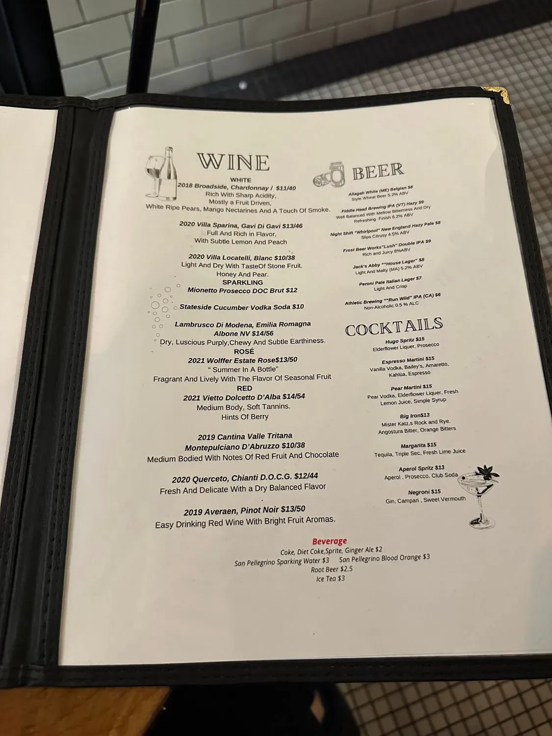 Menu 3