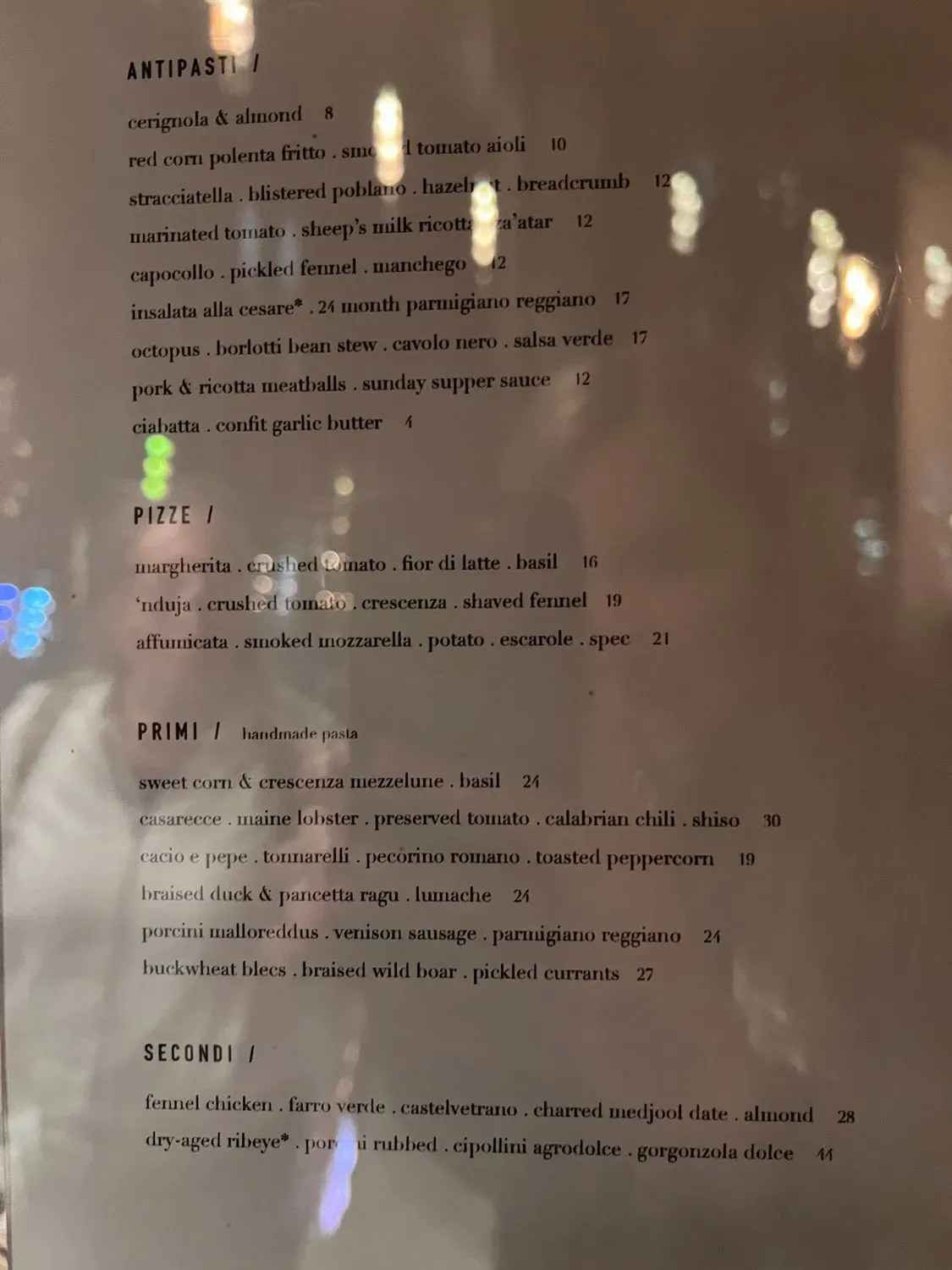 Menu 4