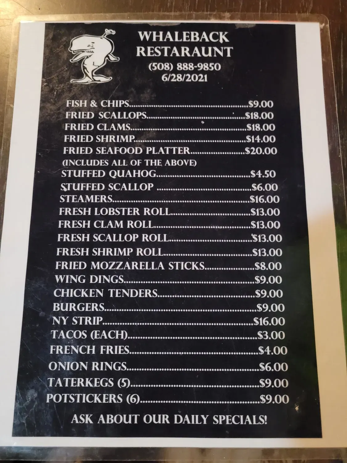 Menu 6