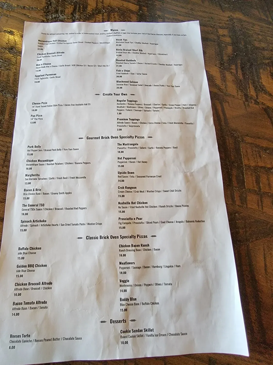Menu 3