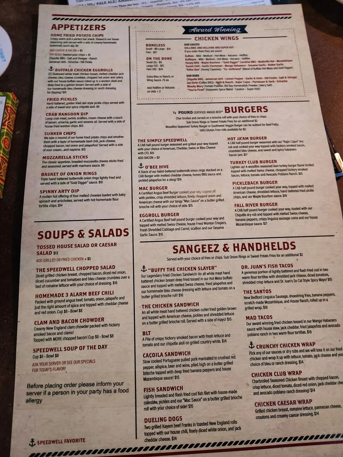 Menu 4