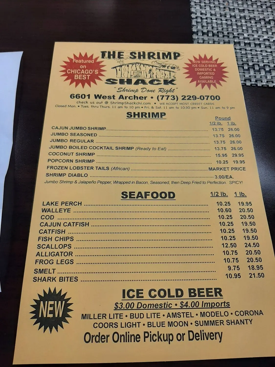 Menu 3