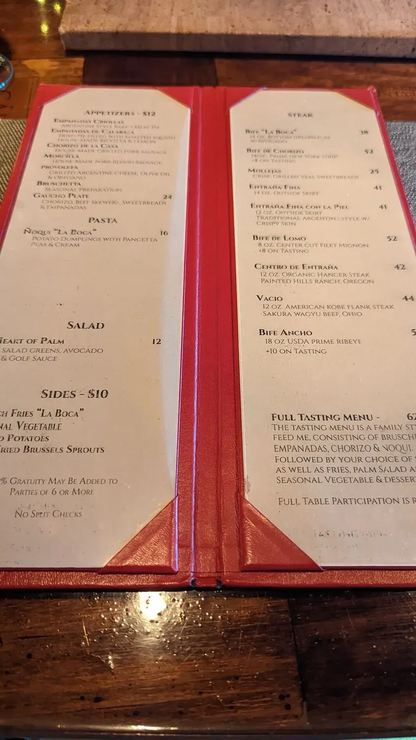 Menu 6