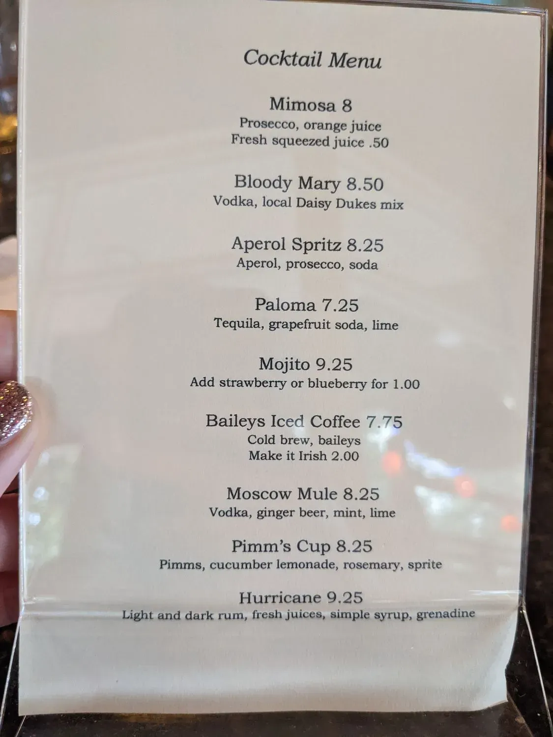 Menu 4