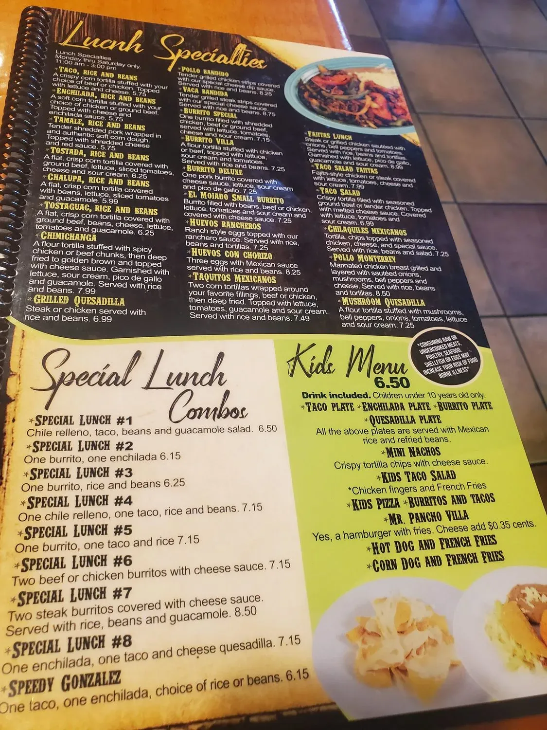 Menu 3