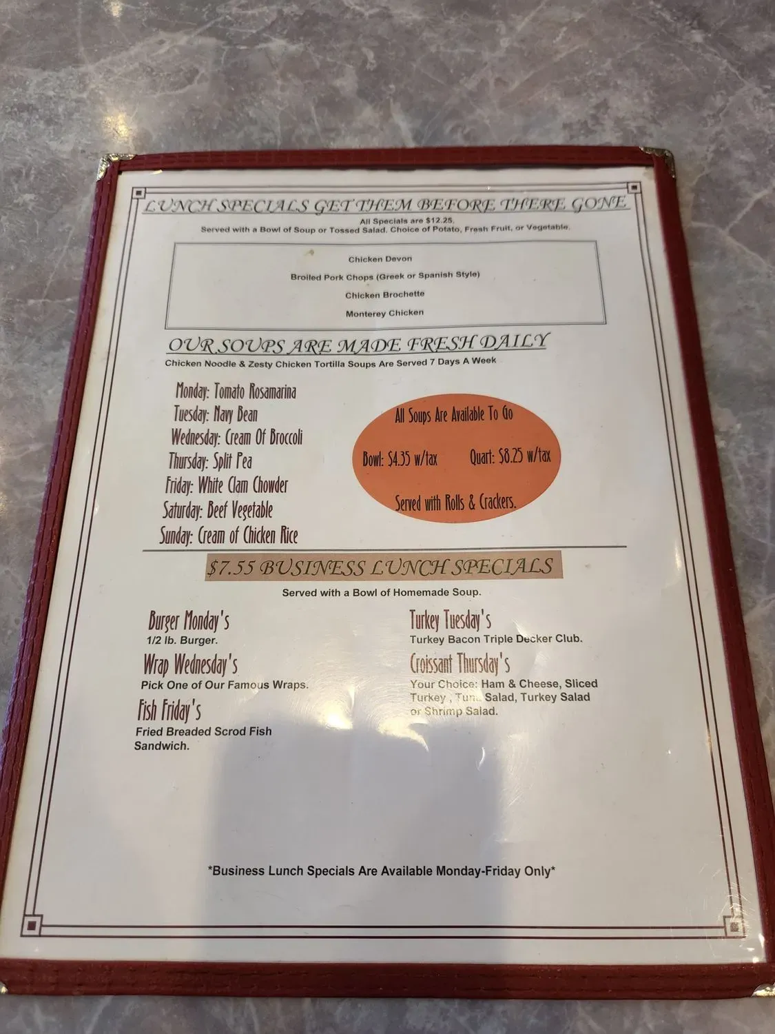 Menu 3