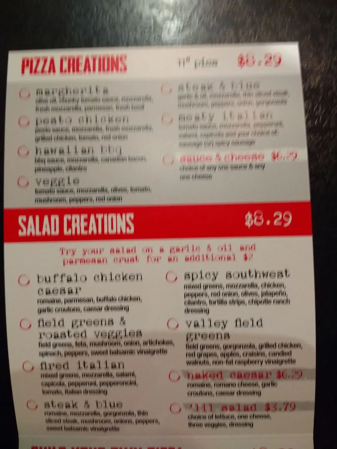 Menu 6