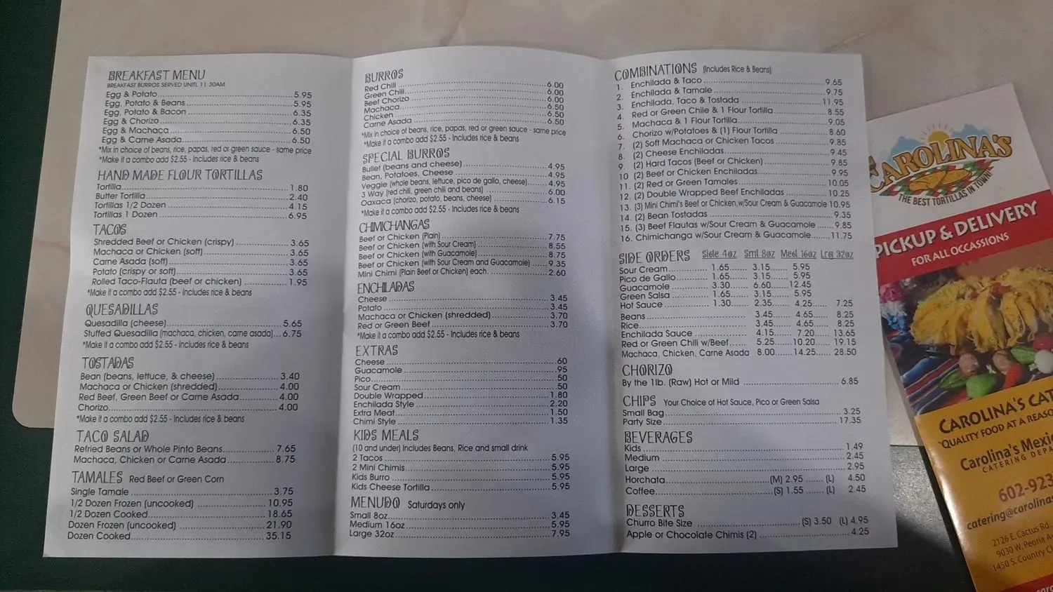 Menu 6