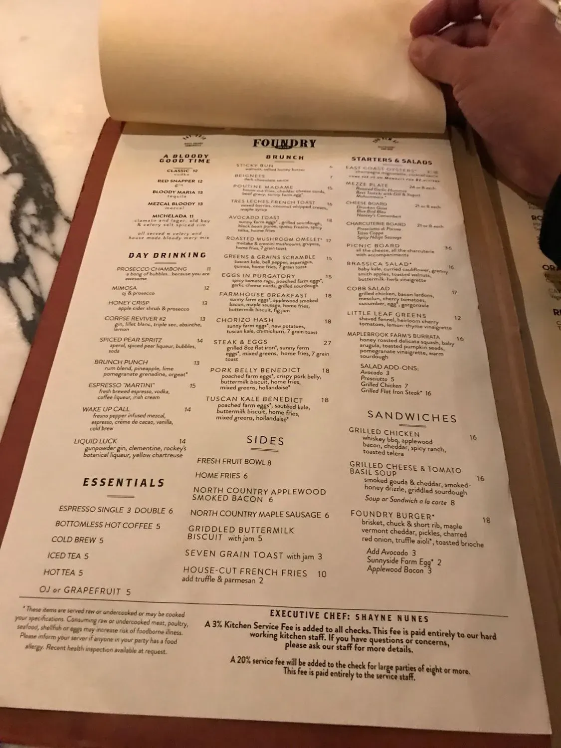 Menu 6