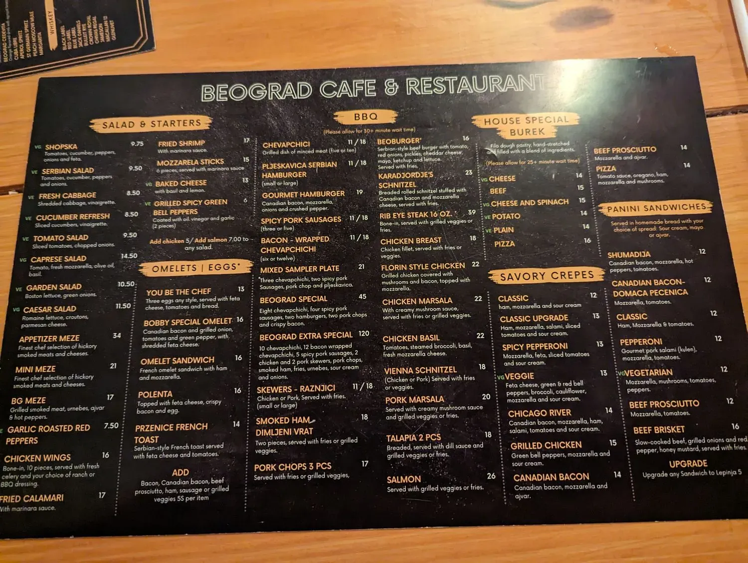 Menu 4