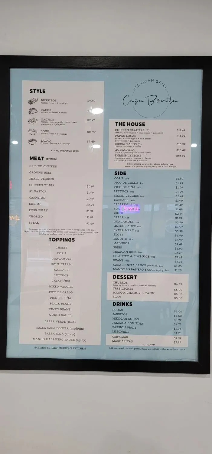 Menu 6