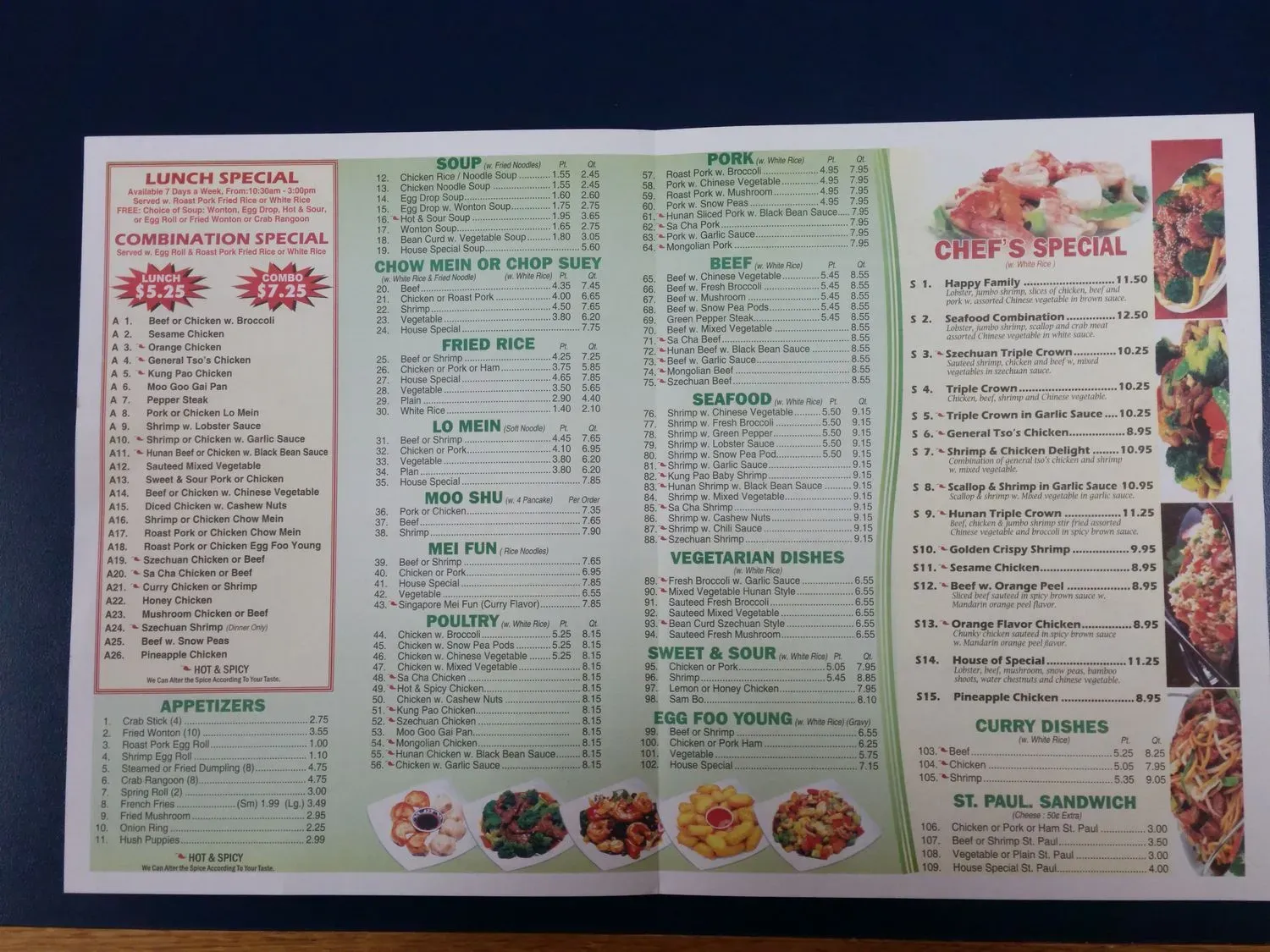 Menu 4