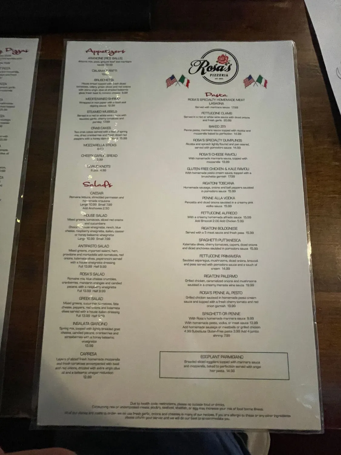 Menu 4