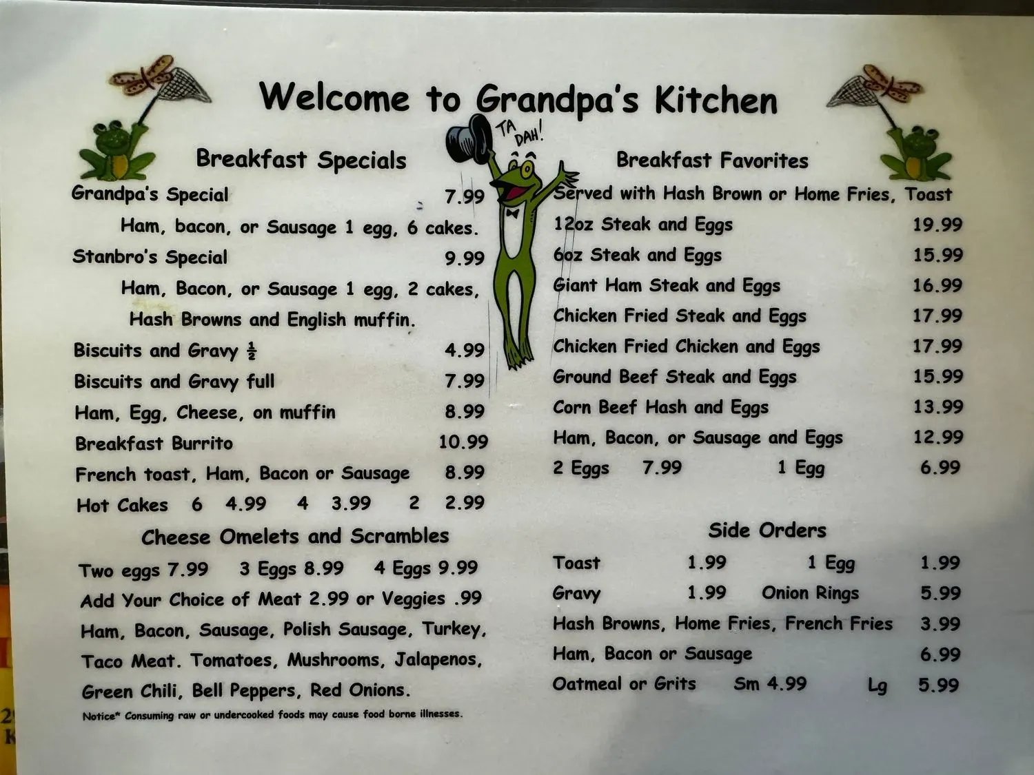 Menu 4