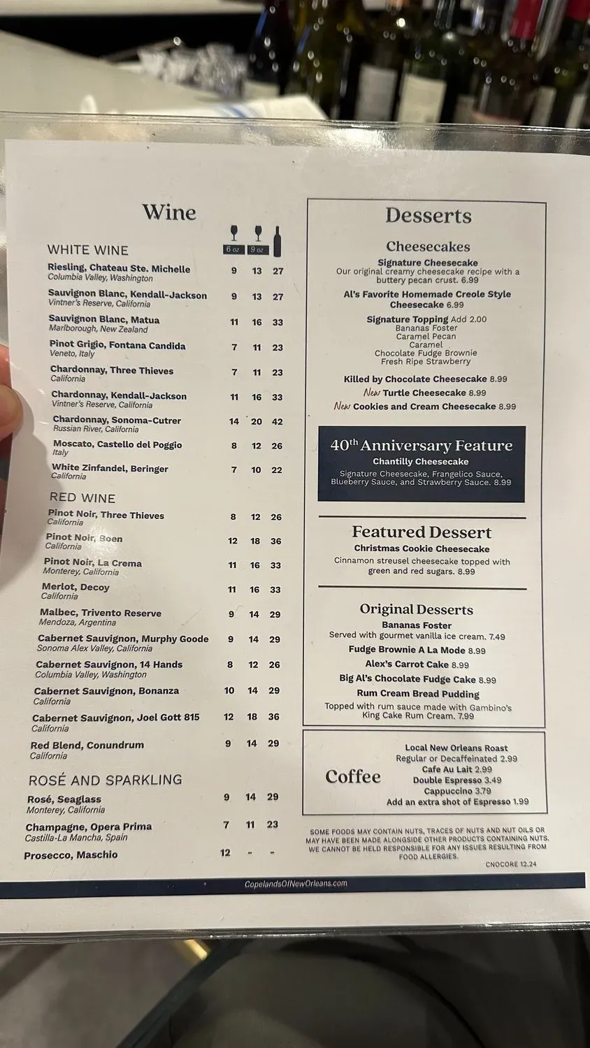 Menu 6