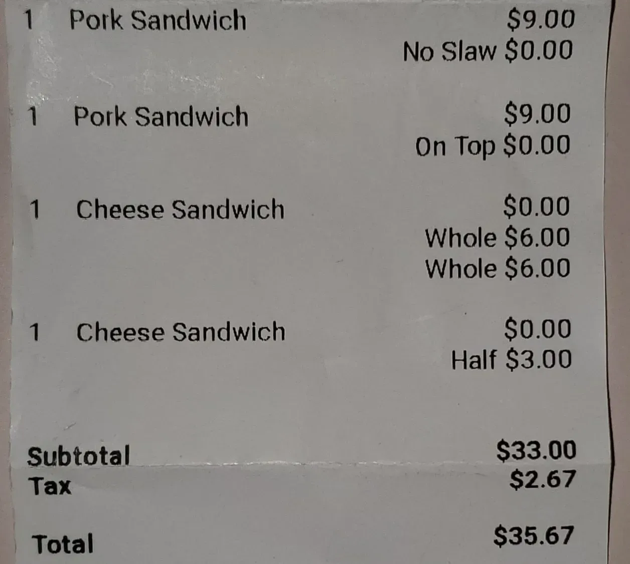 Menu 4