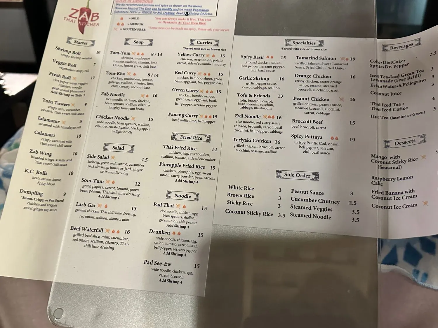 Menu 6